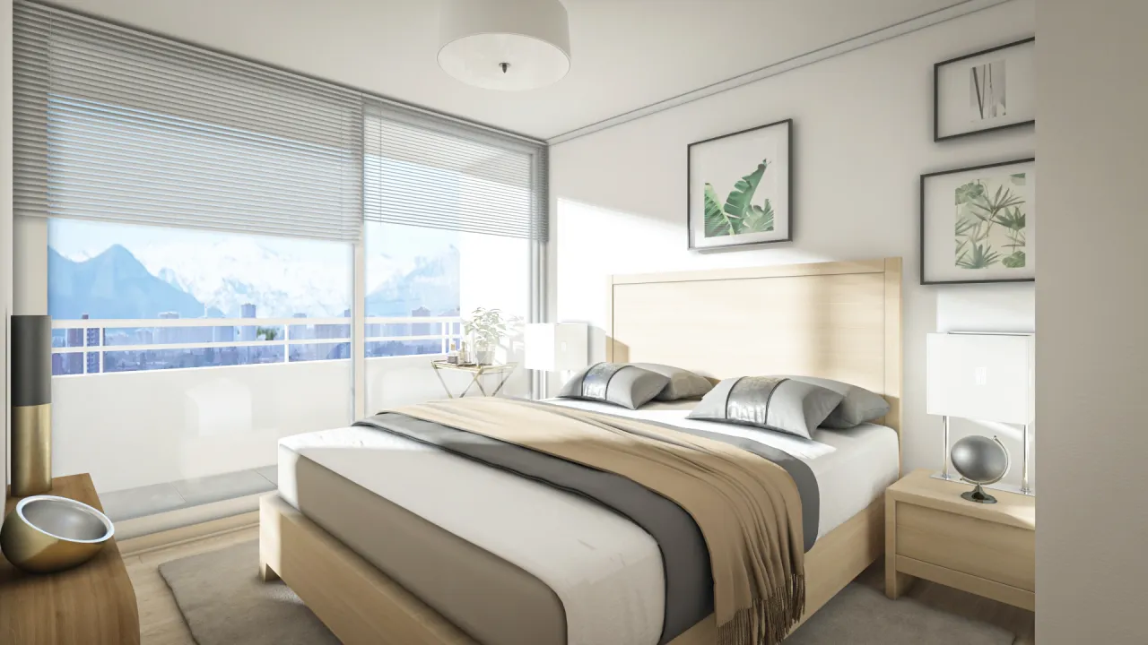 Dormitorio principal en Don Claudio