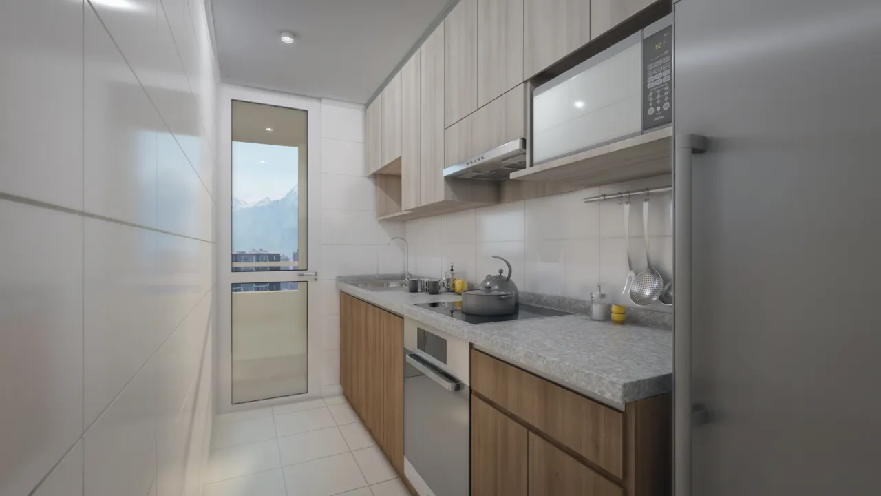 Cocina equipada en Don Claudio
